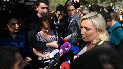 Présidentielle 2022 : Marine Le Pen dénonce un front qui "n'a rien de républicain"