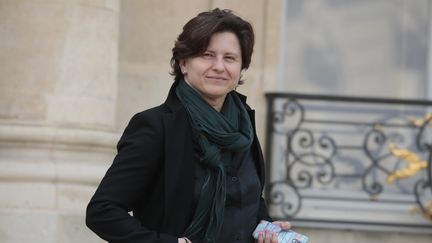 La ministre des Sports&nbsp;Roxana Maracineanu à l'Elysée, le 20 février 2019. (LUDOVIC MARIN / AFP)