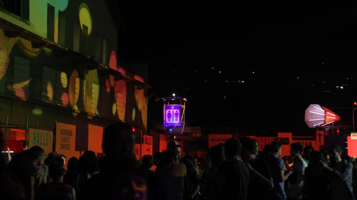 Entrée du festival Nuits Sonores
 (Seb Meunier)