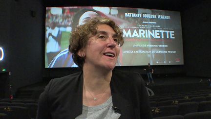 Marinette Pichon à l'avant-première du film Marinette (France 3)