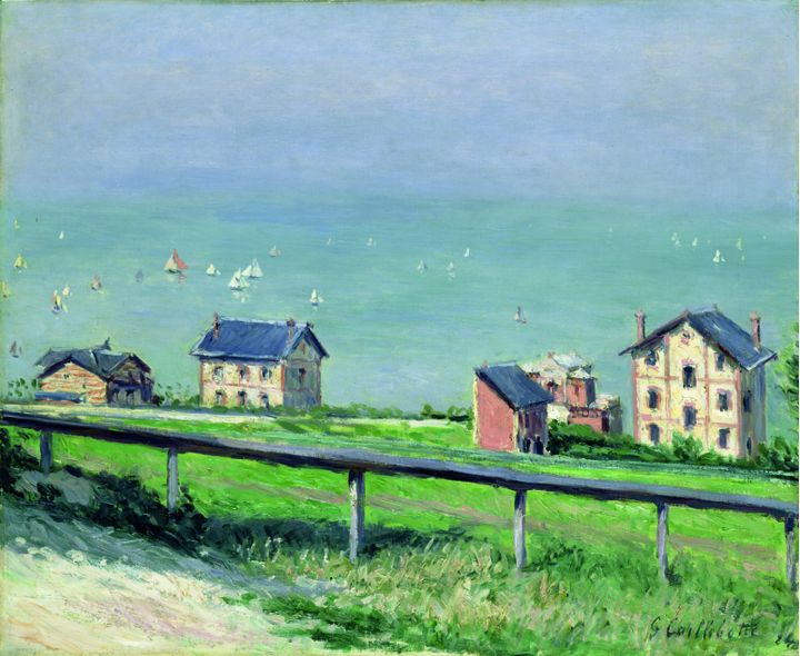 &nbsp; (CAILLEBOTTE, Gustave (1848-1894) Régates en mer Villerville-Trouville - Vers 1884 60,3 x 73 cm - Huile sur toile - Toledo Museum of Art ; Gift of The Wildenstein Foundation, 1953.69 © Photograph Incorporated, Toledo)