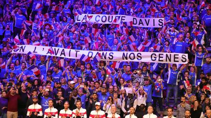 La finale de la Coupe Davis, le 24 novembre 2018 à Villeneuve-d'Ascq. (LUOVIC MAILLARD / MAXPPP)