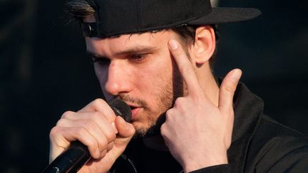 Le rappeur Orelsan sur scène en juin 2013.
 (Samuel Dietz / MaxPPP)