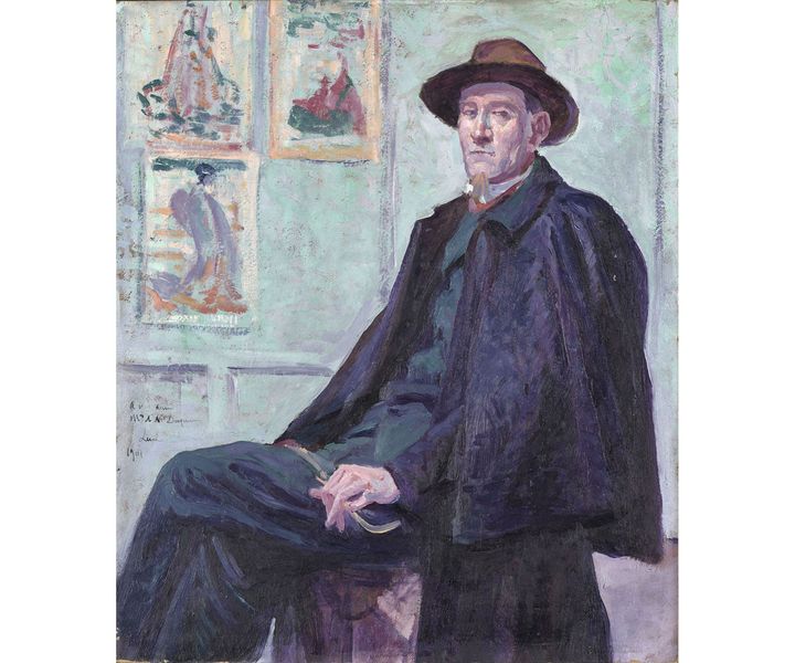 Maximilien Luce : portrait de Félix Fénéon, 1901 (© RMN - Grand Palais - Adrien Didierjean)