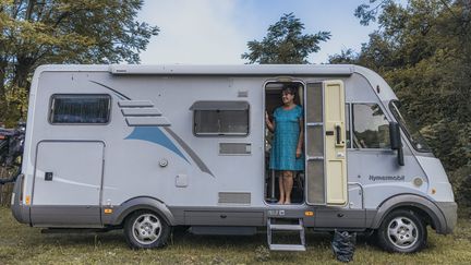 Les campings ont moins fait le plein pendant l'été 2024, notamment à cause de la météo. (JEAN-BAPTISTE BORNIER / MAXPPP)