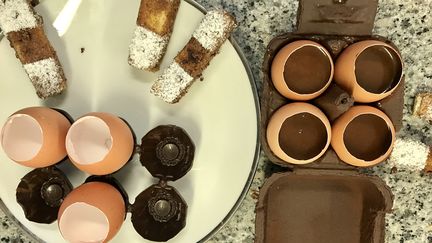 Oeufs en chocolat de Christophe Felder (LAURENT MARIOTTE / RADIO FRANCE)