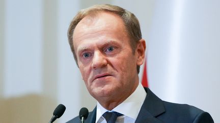 Le président du Conseil européen, Donald Tusk, à Cracovie (Pologne), le 6 octobre 2018. (BEATA ZAWRZEL / NURPHOTO / AFP)