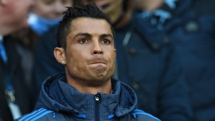 Le joueur du Real Madrid, Cristiano Ronaldo (PAUL ELLIS / AFP)