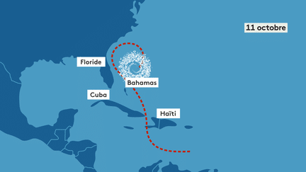 Le tracé dévastateur de l’ouragan Matthew