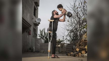 La photographie intitulée Hardship of Life ("l'épreuve de la vie"), avec laquelle le photojournaliste turc Mehmet Aslan a remporté l'édition 2021 du&nbsp;Prix international de la photographie de Sienne, samedi 23 octobre. (MEHMET ASLAN / SIENA INTERNATIONAL PHOTO AWARDS)