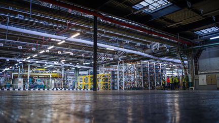 Une usine presque vide. Photo d'illustration. (GUILLAUME SOUVANT / AFP)