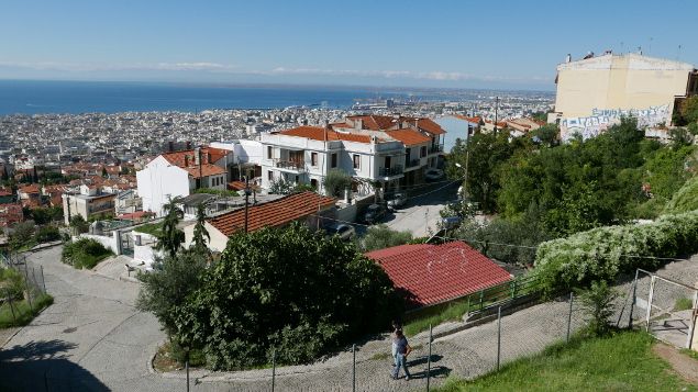 &nbsp; (Thessalonique vue de la ville haute © Emmanuel Langlois)