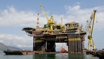 &nbsp; (Une plateforme de la compagnie brésilienne Petrobras©MAXPPP)