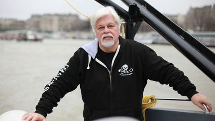 Le militant écologiste Paul Watson, le 15 janvier 2015. (LOIC VENANCE / AFP)