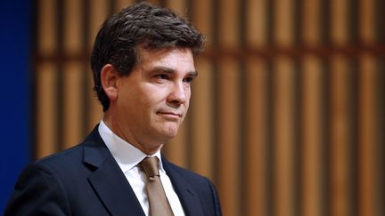 Le ministre du Redressement productif, Arnaud Montebourg, le 2 juillet 2012 &agrave; Paris. (THOMAS SAMSON / AFP)