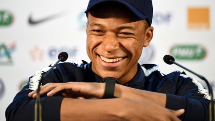 L'attaquant français Kylian Mbappé (FRANCK FIFE / AFP)