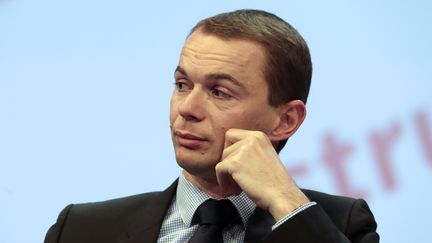 Le député socialiste Olivier Dussopt, le 20 novembre 2013, à Paris. (JACQUES DEMARTHON / AFP)