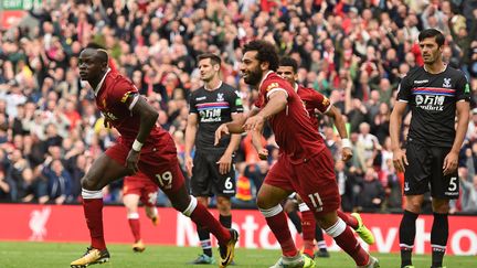 Sadio Mané a libéré les Reds (OLI SCARFF / AFP)