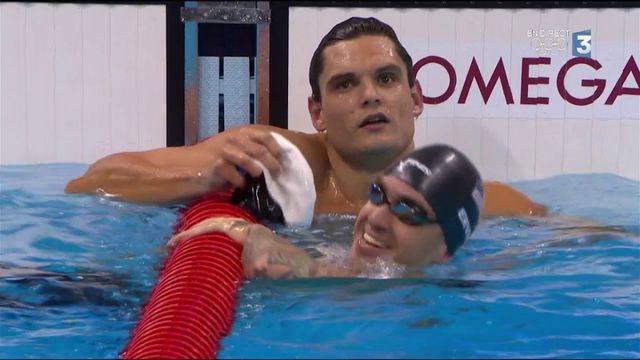 VIDEO. JO 2016/natation : Florent Manaudou ne conserve pas son titre olympique et doit se contenter de l'argent en 50 m nage libre