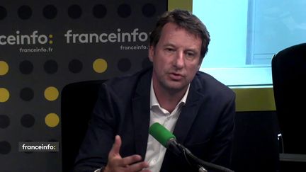 Yannick Jadot, eurodéputé Europe Écologie-Les Verts sur franceinfo. (FRANCEINFO / RADIOFRANCE)