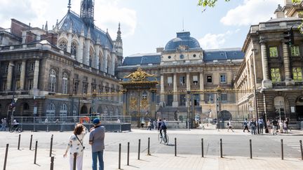 Le palais de Justice de Paris, le 6 juin 2023. (FOTO OLIMPIK / NURPHOTO / AFP)