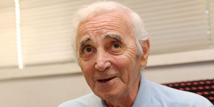 Charles Aznavour à Narbonne le 21 août 2013
 (PHOTOPQR/L&#039;INDEPENDANT/PHILIPPE LEBLANC)