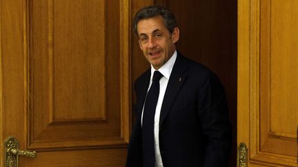 &nbsp; (Nicolas Sarkozy, fin mai © REUTERS/Susana Vera)