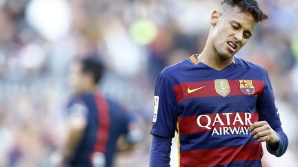 Neymar, l'attaquant brésilien du Barça (  BAGU BLANCO / BACKPAGE IMAGES LTD)