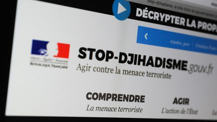 &nbsp; (Après les attentats de janvier, le gouvernement avait lancé un site internet pour lutter contre la propagande djihadiste © MaxPPP)