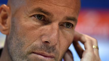 L'entraîneur du Real Madrid, Zinédine Zidane (GERARD JULIEN / AFP)