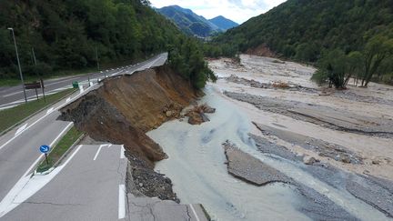 La Bollène-Vésubie, le 3 octobre 2020. (SEBASTIEN BOTELLA / MAXPPP)