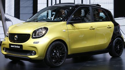 &nbsp; (La Smart Fortwo est particulièrement gourmande en carburant ©  Maxppp)