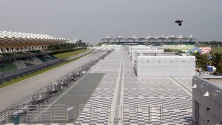 Grand Prix Bahrein circuit illustration