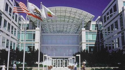 Le siège d'Apple à Cupertino en Californie (DR)