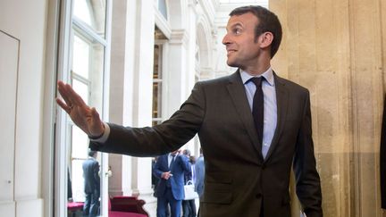 &nbsp; (Emmanuel Macron a créé son propre mouvement "En Marche!" © MaxPPP)