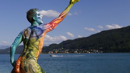 Bodypainting (ALEXANDER KLEIN / AFP)