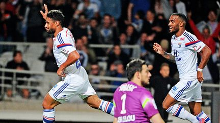 Nabil Fekir avait ouvert le score pour les Gones en première période. (RICHARD MOUILLAUD / MAXPPP)