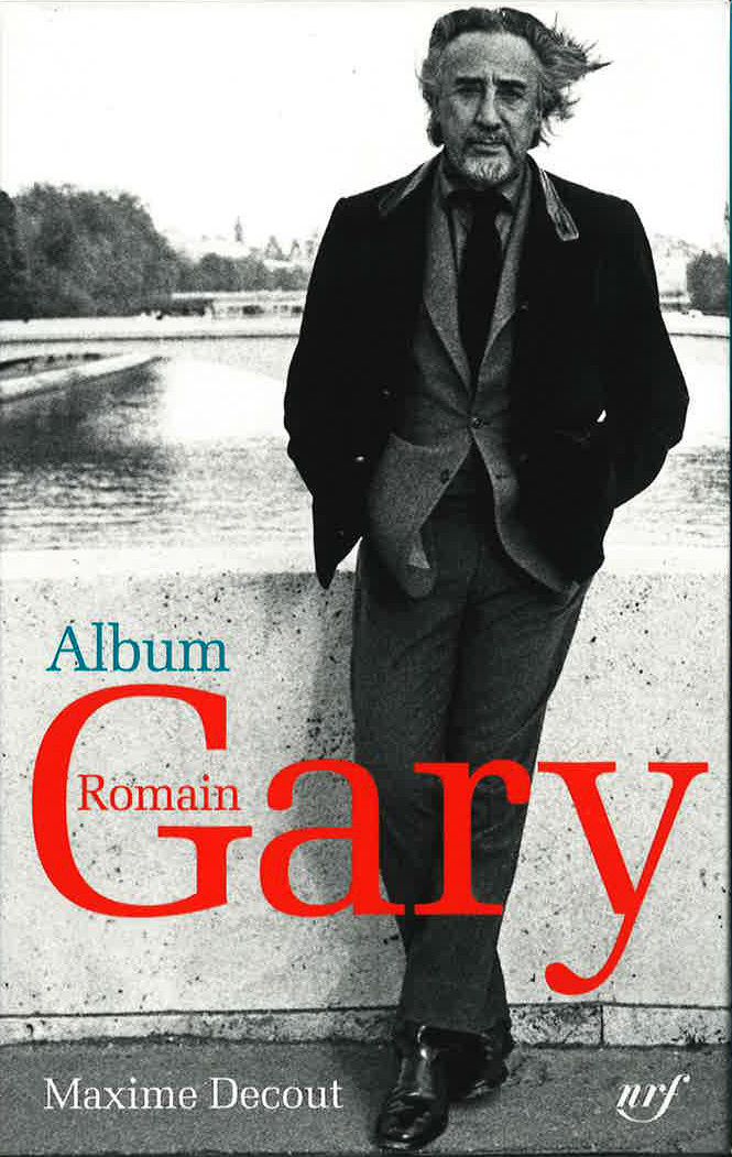 Jaquette de Album Romain gary de Maxime Decout (NRF)