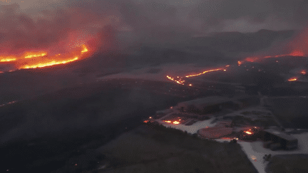 Incendies en Grèce : 35 000 hectares ont brûlé en une semaine (France 2)