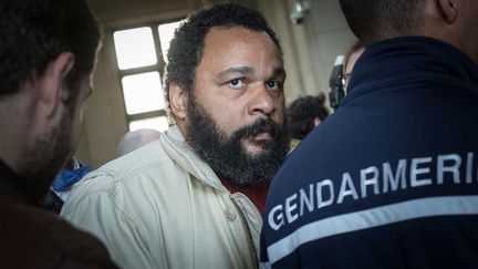 &nbsp; (Dieudonné lors du procès Soral, en mars 2015. © MaxPPP)