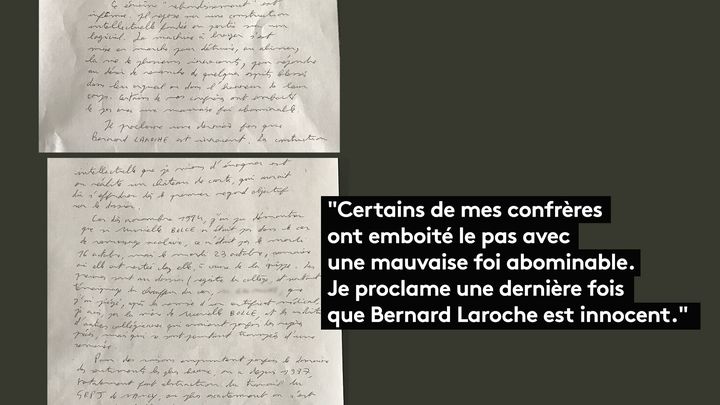 Extrait du courrier signé du juge Lambert, daté du&nbsp;11 juillet 2017. (DR)