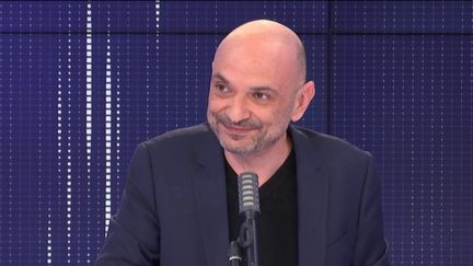 Richard Malka, l'avocat de Charlie Hebdo, était l'invité de franceinfo lundi 30 novembre 2020. (FRANCEINFO / RADIO FRANCE)