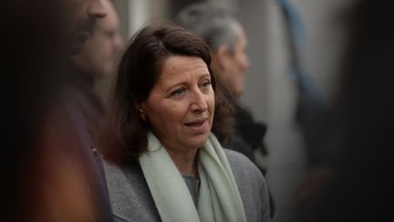 La ministre de la Santé Agnès Buzyn, le 11 février 2019 à Avoine (Indre-et-Loire). (GUILLAUME SOUVANT / AFP)