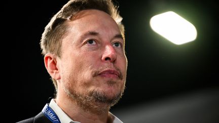 Elon Musk il 1 novembre 2023. (LEON NEAL / POOL / AFP)