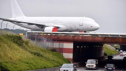 Un Airbus A320 à Blagnac (Haute-Garonne), où se trouve le siège d'Airbus en France, le 29 juin 2020. (REMY GABALDA / AFP)