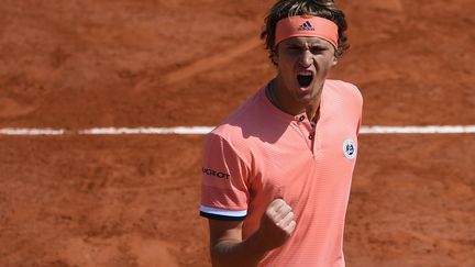 Alexander Zverev qualifié pour la première fois en quarts de finale.  (ERIC FEFERBERG / AFP)