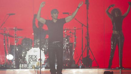 Enrique Iglesias en concert à Madrid le 15 novembre 2014
 (Bravo Press/Rex/Sipa)