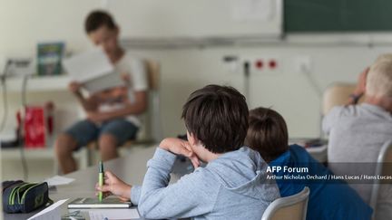 Les élèves de primaire ont fait leur rentrée le 2 septembre. (ARTHUR NICHOLAS ORCHARD / HANS LUCAS)