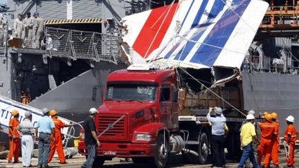 Un débris de l'Airbus du vol Air France AF-447 (archives) (AFP PHOTO/Evaristo SA)