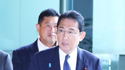 Le Premier ministre japonais Fumio Kishida, le 28 août 2023. (MASANORI GENKO / YOMIURI)